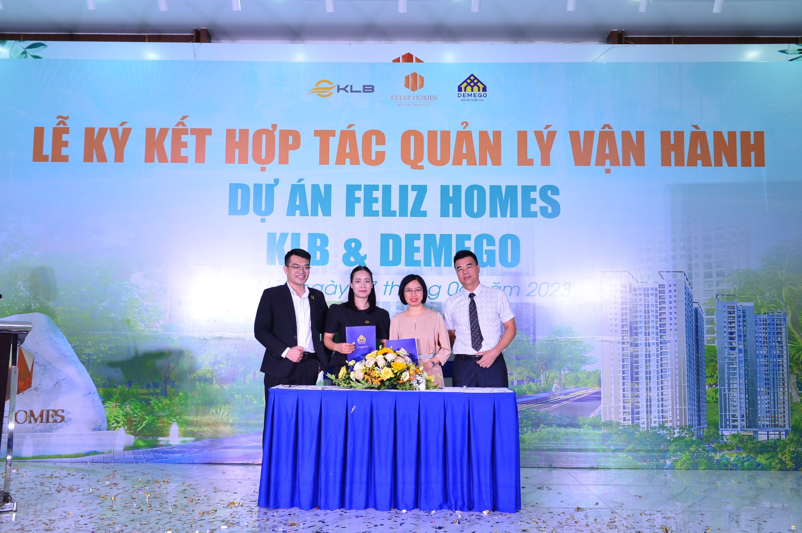 DEMEGO TRỞ TH&Agrave;NH ĐƠN VỊ QUẢN L&Yacute; VẬN H&Agrave;NH FELIZ HOMES